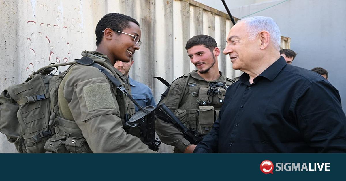 Στα σύνορα με Λίβανο ο Νετανιάχου: «Μαζί θα νικήσουμε» είπε στους ...