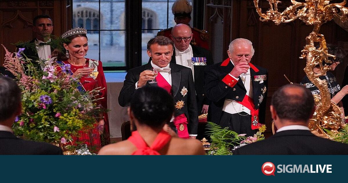 Ο Μακρόν έκλεισε το μάτι στην Κέιτ Μίντλετον (ΦΩΤΟ) Ο Μακρόν έκλεισε το μάτι στην Κέιτ Μίντλετον (ΦΩΤΟ)