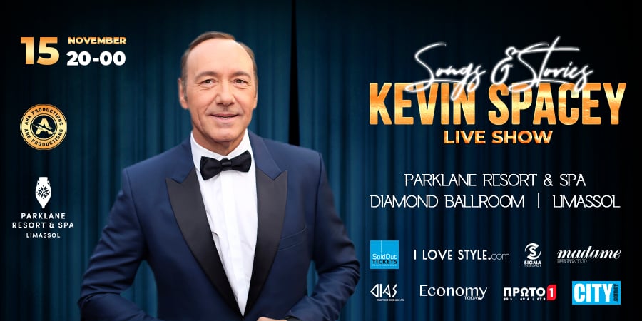 Kevin Spacey Live στη Λεμεσό: Μία μοναδική βραδιά γεμάτη μουσική και ιστορίες