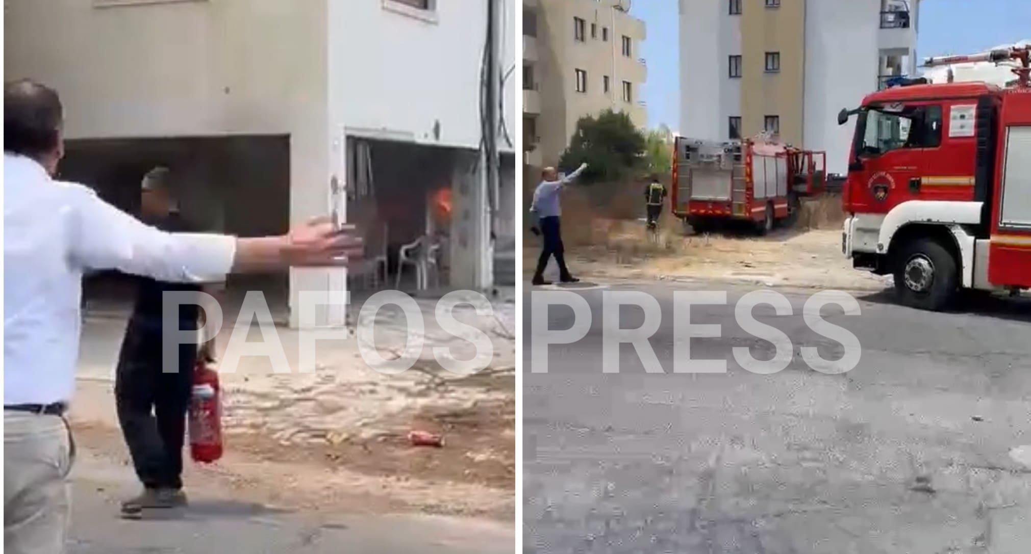 ΒΙΝΤΕΟ: Πυρκαγιά σε ακατοίκητη πολυκατοικία στην Πάφο – Κάηκαν έπιπλα ΒΙΝΤΕΟ: Πυρκαγιά σε ακατοίκητη πολυκατοικία στην Πάφο – Κάηκαν έπιπλα