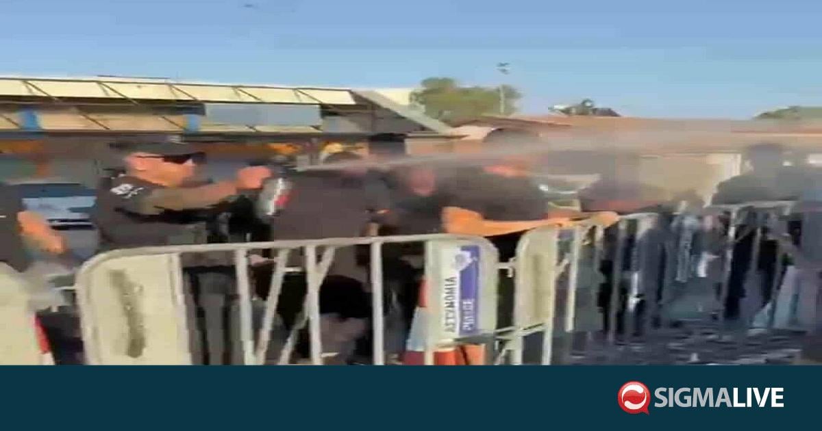 Ένταση στο οδοφραγμα Αγ.Δομετιου- Καταγγελία για χρήση χημικών από Αστυνομία