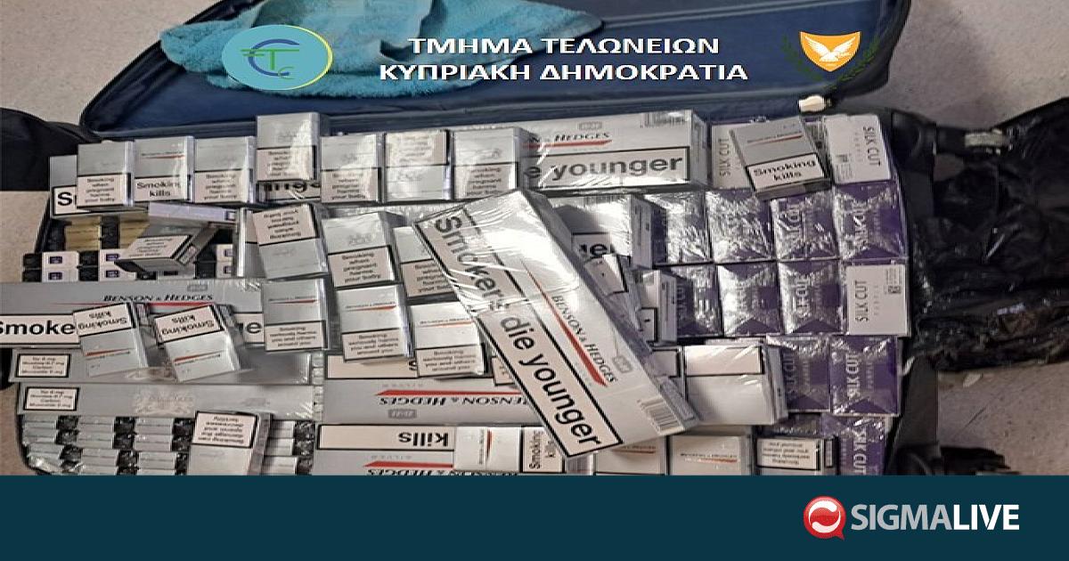 Λαθραία τσιγάρα με προορισμό το Λονδίνο – Συνελήφθη 26χρονος στη Λάρνακα