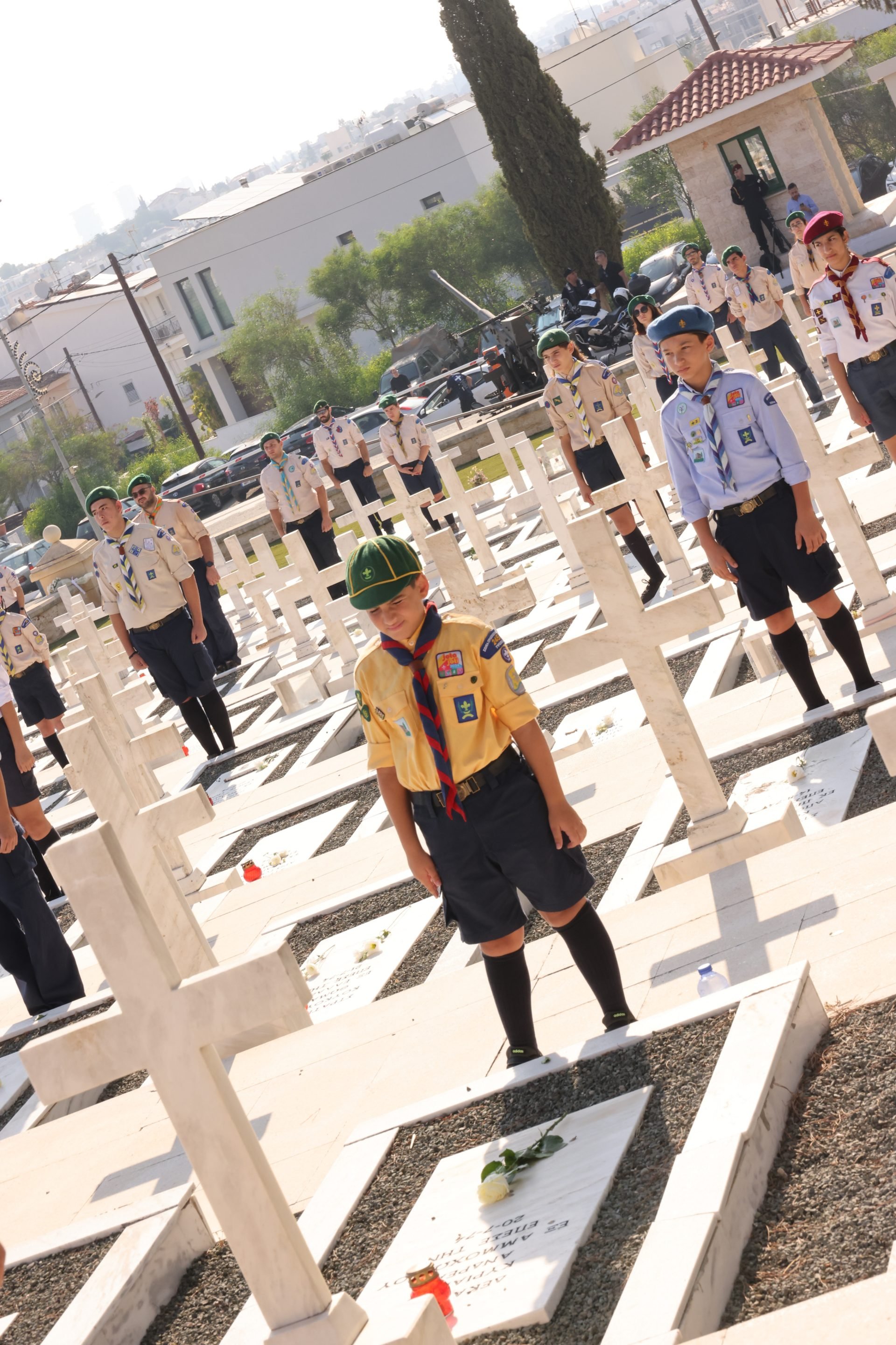 Πλήθος κόσμου από Κύπρο και Ελλάδα τίμησε τους πεσόντες της εισβολής