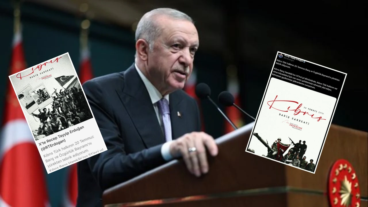 Μεγάλη γκάφα Ερντογάν: Χρησιμοποίησε εικόνα της ΕΟΚΑ για τον τουρκικό στρατό