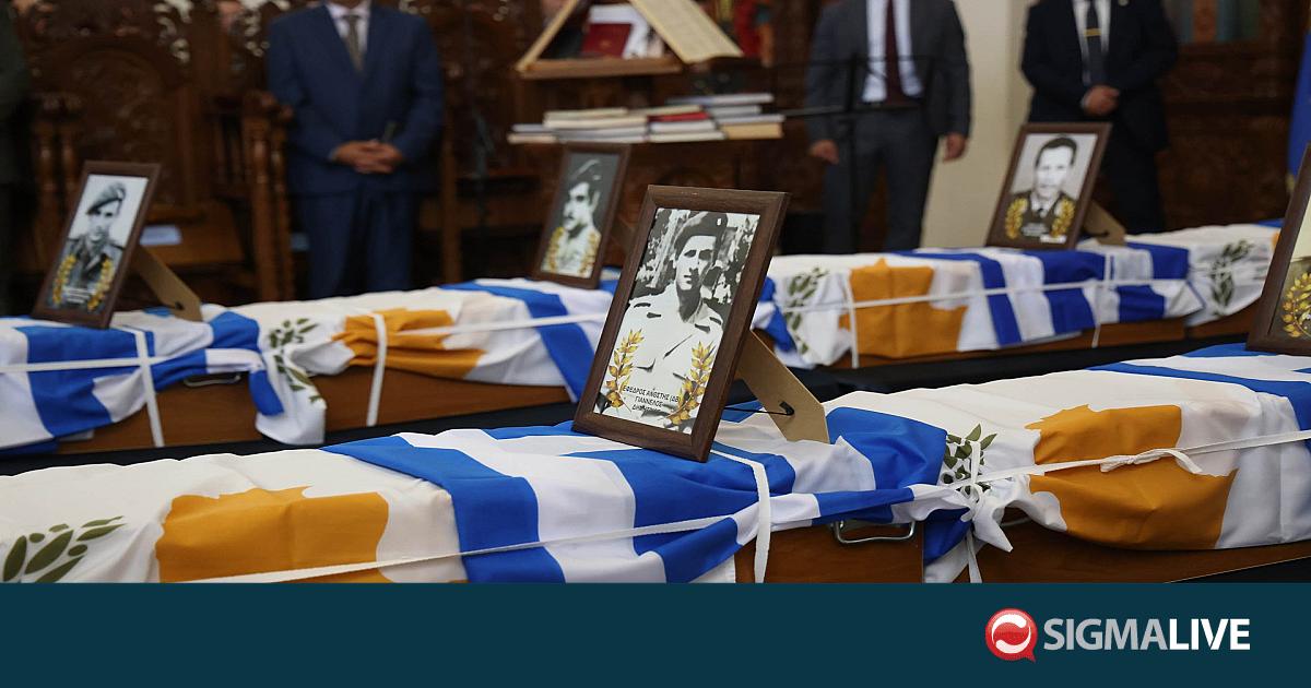 Επαναπατρίζονται τα οστά 16 Ελλαδιτών πεσόντων του 1974 Επαναπατρίζονται τα οστά 16 Ελλαδιτών πεσόντων του 1974