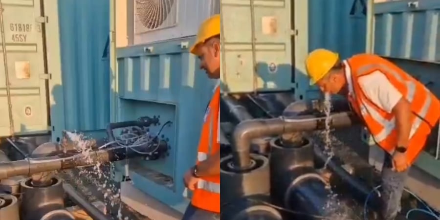 ΒΙΝΤΕΟ: Άρχισε η παραγωγή νερού από τις αφαλατώσεις – «Συνεχίζουμε» ΒΙΝΤΕΟ: Άρχισε η παραγωγή νερού από τις αφαλατώσεις – «Συνεχίζουμε»