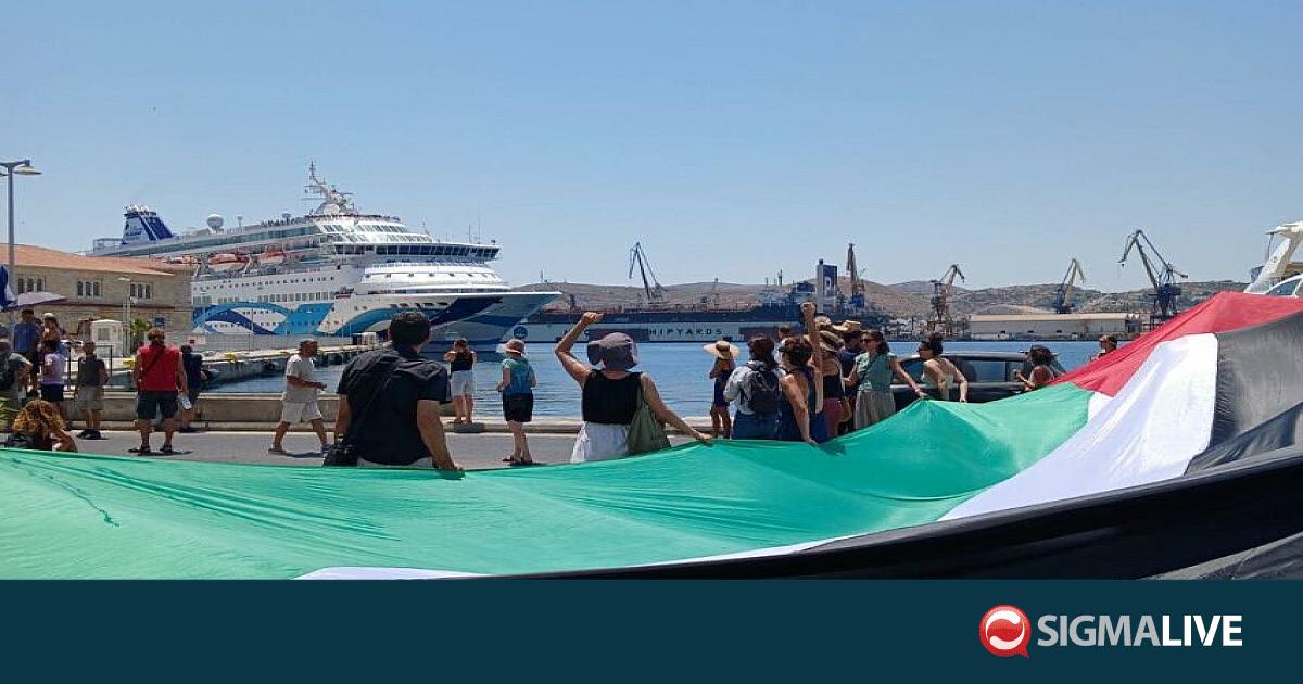 Στην Κύπρο το Crown Iris με Ισραηλινούς τουρίστες μετά την εκδίωξη από Σύρο Στην Κύπρο το Crown Iris με Ισραηλινούς τουρίστες μετά την εκδίωξη από Σύρο