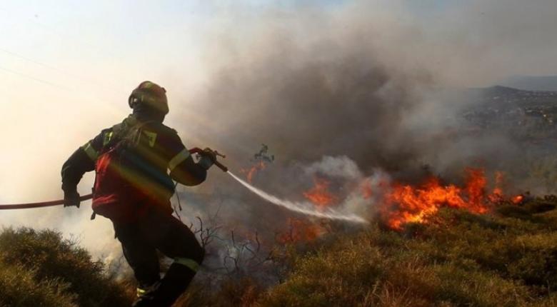 Νέα πυρκαγιά στην Αγία Μαρινούδα – Μαίνεται ανεξέλεγκτη
