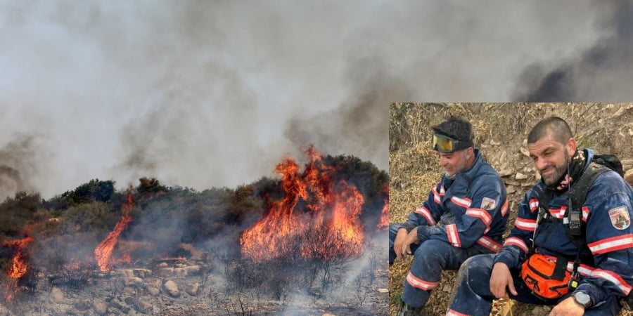 Συγκλονίζει δασοπυροσβέστης στη Λεμεσό: «Σήμερα όμως γονάτισα και έκλαψα…» Συγκλονίζει δασοπυροσβέστης στη Λεμεσό: «Σήμερα όμως γονάτισα και έκλαψα…»