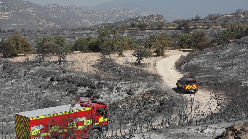Κύριο θέμα στον τ/κ Τύπο η πυρκαγιά στη Λεμεσό Κύριο θέμα στον τ/κ Τύπο η πυρκαγιά στη Λεμεσό