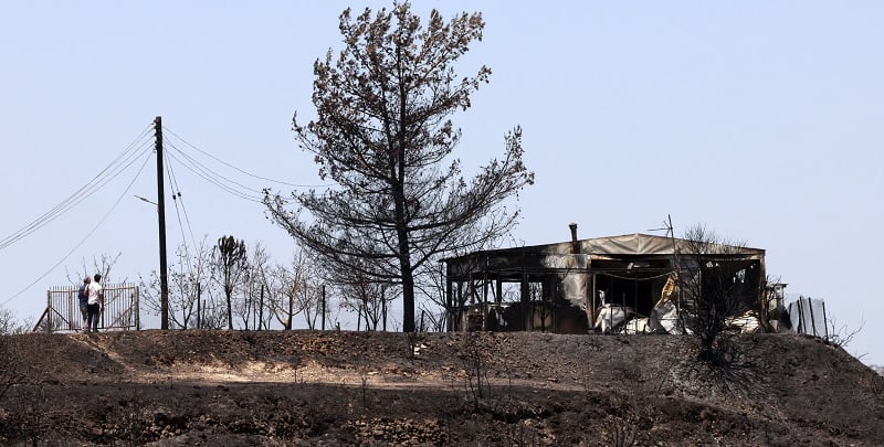 Υπό διερεύνηση οι αναφορές Λογγίνου για εμπρησμούς-Καμία σύλληψη μέχρι στιγμής