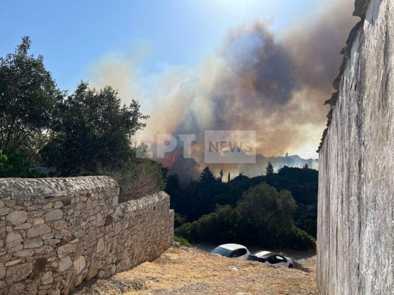 Ελλάδα: Μεγάλη φωτιά στα Κύθηρα