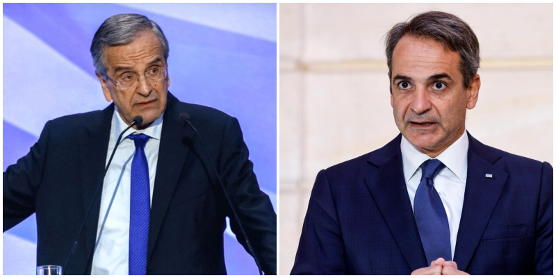 Σαμαράς κατά Μητσοτάκη: Κατευνασμός στην Τουρκία και αποτυχία στο Κυπριακό