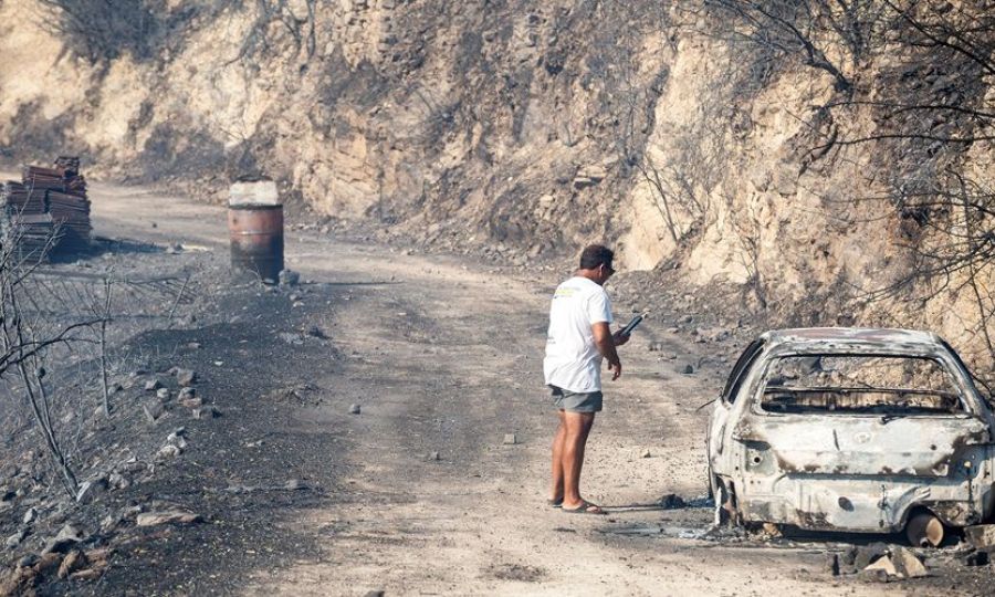 Βαφεάδης: €655 χιλ. οι εκτιμήσεις ζημιών από πυρκαγιά σε αυτοκίνητα/μηχανήματα