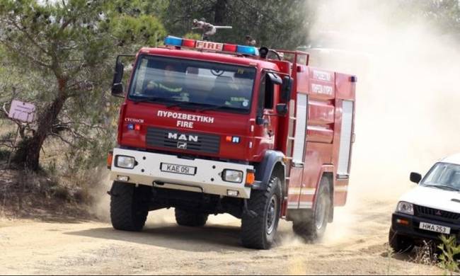 Υπό πλήρη έλεγχο δασική πυρκαγιά σε περιοχή της κοινότητας Καλαβασού