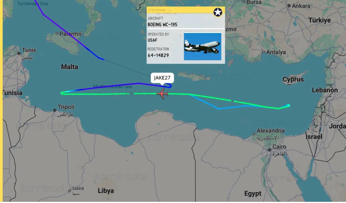 Πτήση μυστήριο από σκάφος ΗΠΑ για αναζήτηση πυρηνικών σωματιδίων σε Μεσόγειο