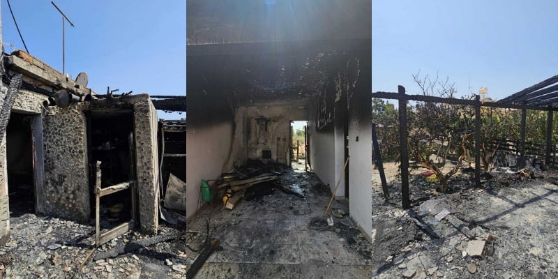Αυγόρου: Από ηλεκτρική συσκευή ξεκίνησε η φωτιά στο σπίτι (ΦΩΤΟ)