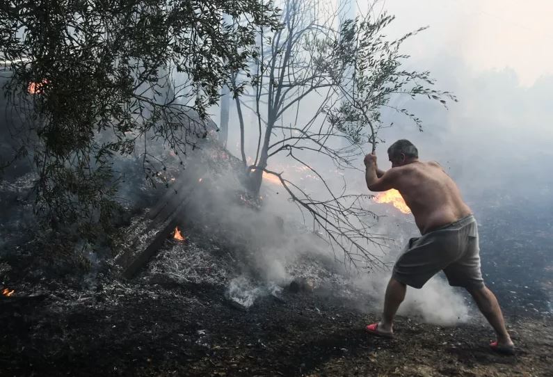 Σε ύφεση η φωτιά Ζάκυνθο, Αχαΐα, Πρέβεζα και Χίο - Πόσα στρέμματα κάηκαν