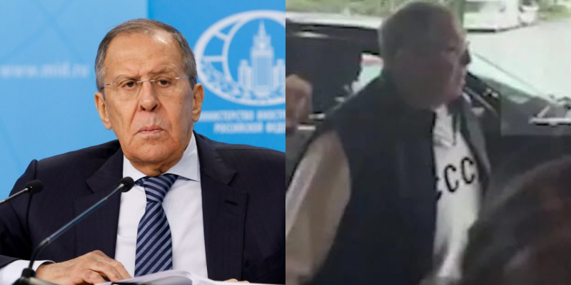 Συνάντηση Τραμπ-Πούτιν: Ο Σεργκέι Λαβρόφ έφτασε Αλάσκα με φούτερ ΕΣΣΔ (VID)