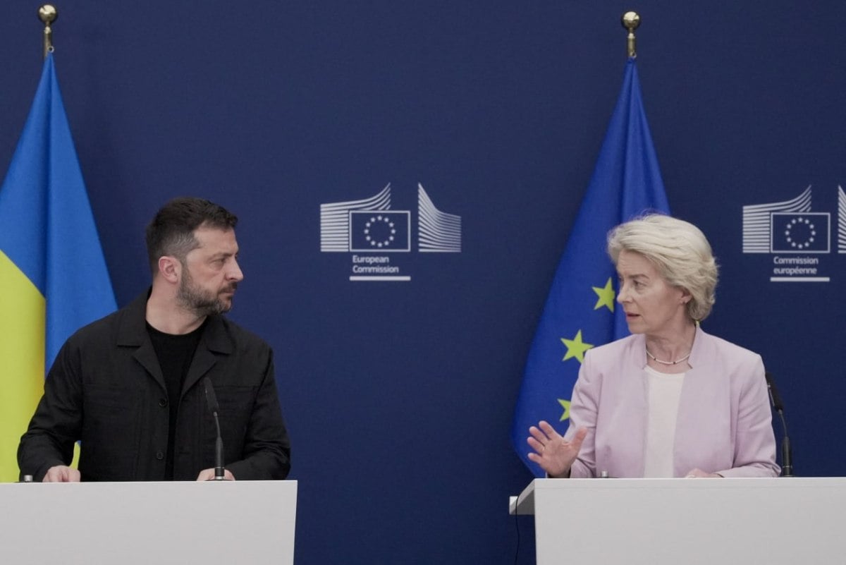 Τα διεθνή σύνορα δεν αλλάζουν με τη βία, είπε η φον ντερ Λάιεν για Ουκρανία Τα διεθνή σύνορα δεν αλλάζουν με τη βία, είπε η φον ντερ Λάιεν για Ουκρανία