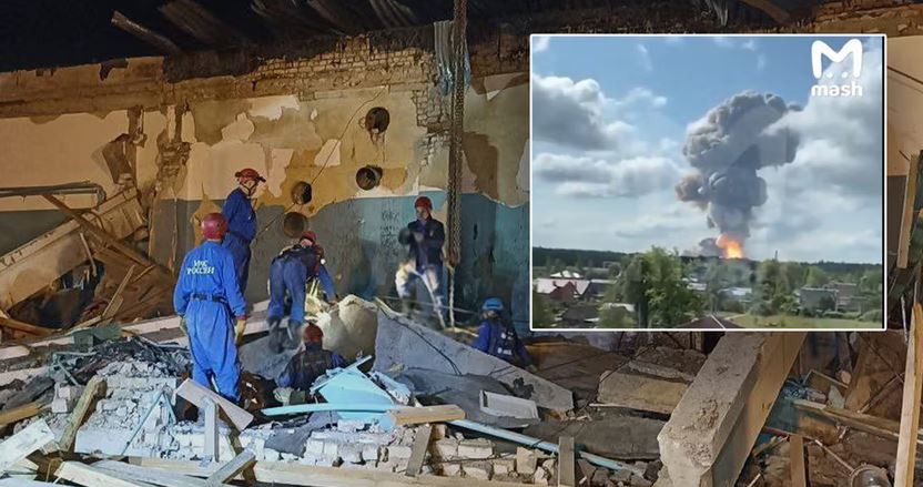 Ρωσία: Τουλάχιστον 20 νεκροί & 134 τραυματίες-Έκρηξη σε εργοστάσιο πυρομαχικών