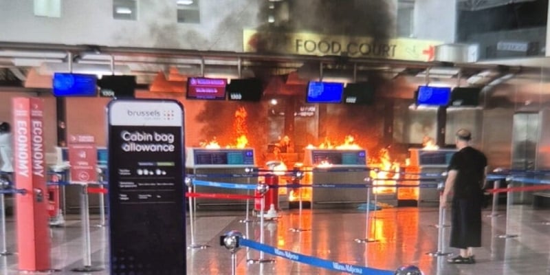 Ιταλία: 28χρονος πρόσφυγας έβαλε φωτιά στο αεροδρόμιο στο Μιλάνο