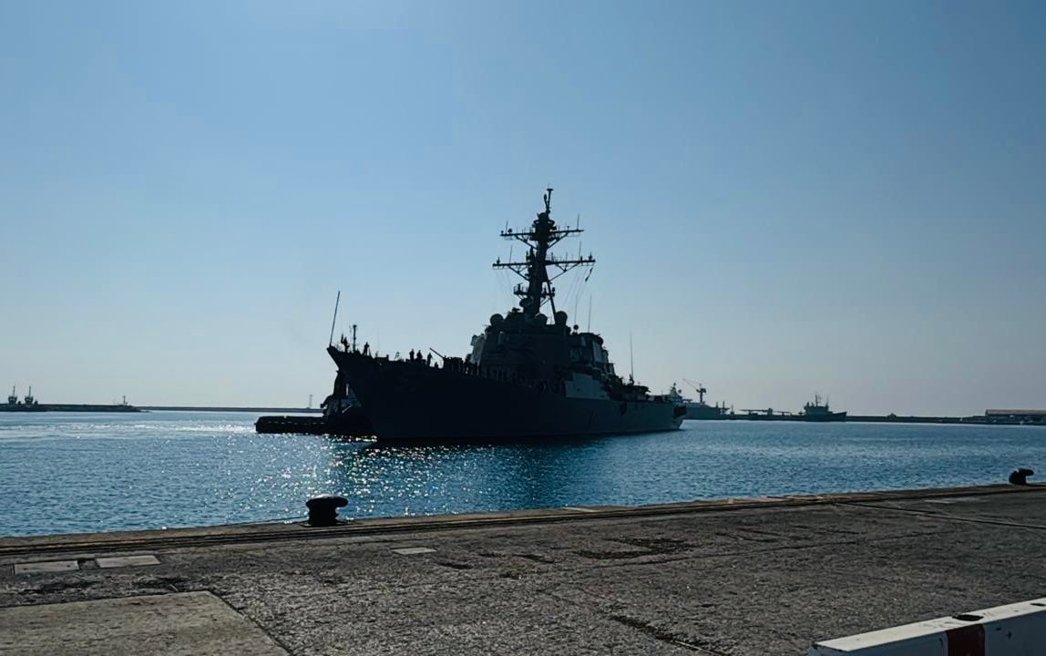 ΦΩΤΟ: Στη Λεμεσό το αντιτορπιλικό USS Mitscher
