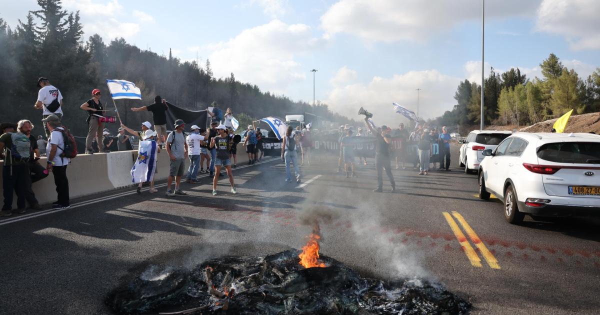 Ημέρα διαδηλώσεων στο Ισραήλ για την απελευθέρωση των ομήρων – Έκλεισαν δρόμοι