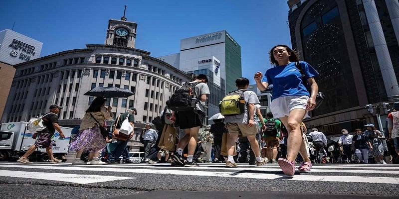 Ιστορικό ρεκόρ: 10 συνεχόμενες μέρες με 35°C και άνω στο Τόκιο Ιστορικό ρεκόρ: 10 συνεχόμενες μέρες με 35°C και άνω στο Τόκιο