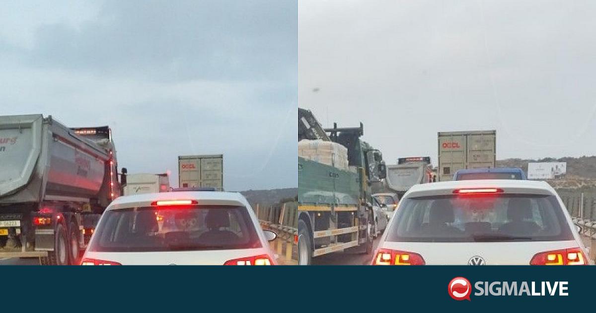 Κομφούζιο στον αυτ/δρομο- Τροχαίο προς Λεμεσό στο ύψος Σκαρίνου (pics) Κομφούζιο στον αυτ/δρομο- Τροχαίο προς Λεμεσό στο ύψος Σκαρίνου (pics)