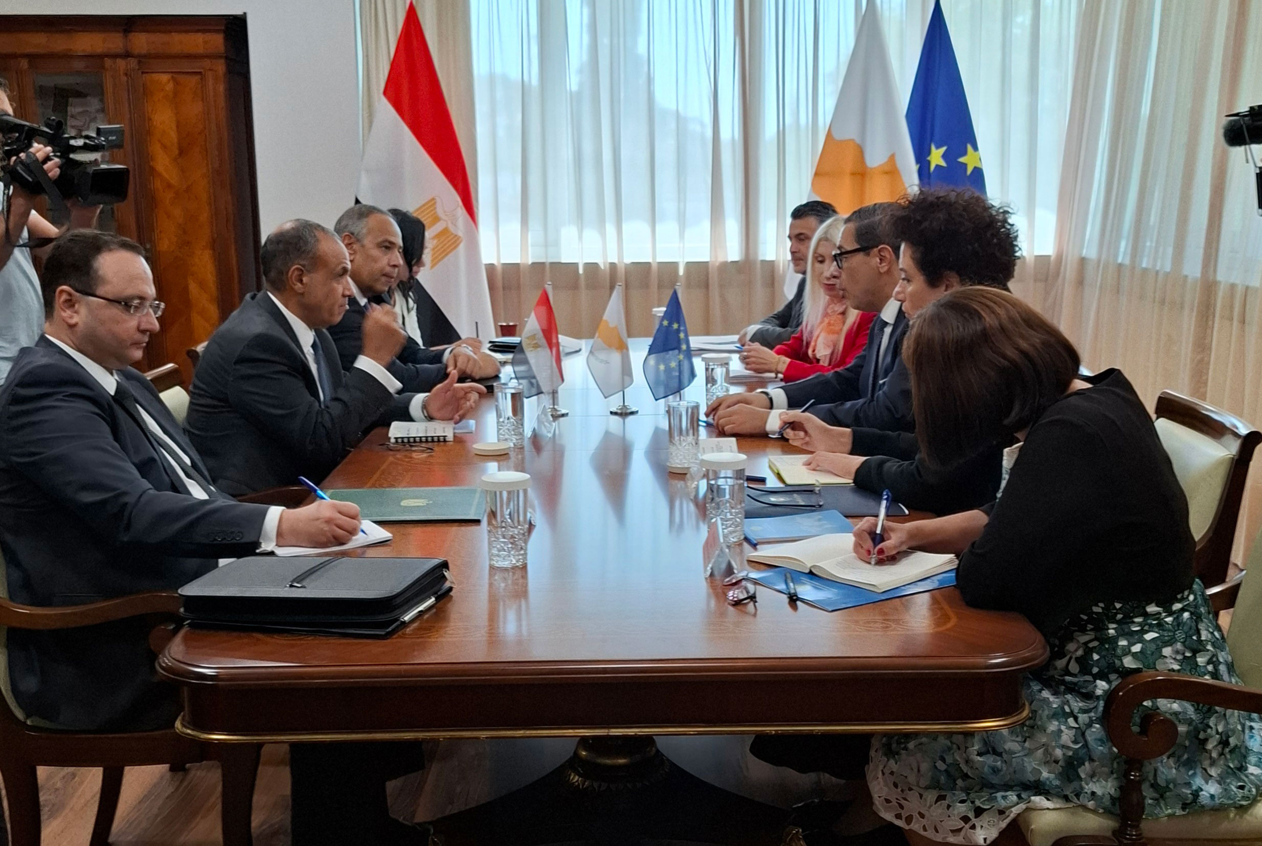 Επιταχύνει τη διαδικασία για μεταφορά κυπριακού φυσικού αερίου η Αίγυπτος Επιταχύνει τη διαδικασία για μεταφορά κυπριακού φυσικού αερίου η Αίγυπτος