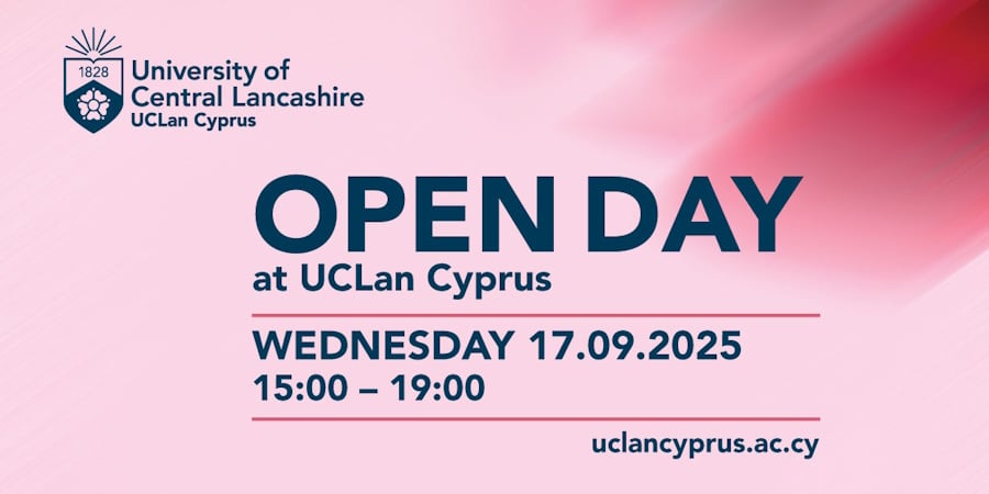 Open Day Πανεπιστημίου UCLan Cyprus-Ένας κόσμος γεμάτος ευκαιρίες σε περιμένει Open Day Πανεπιστημίου UCLan Cyprus-Ένας κόσμος γεμάτος ευκαιρίες σε περιμένει
