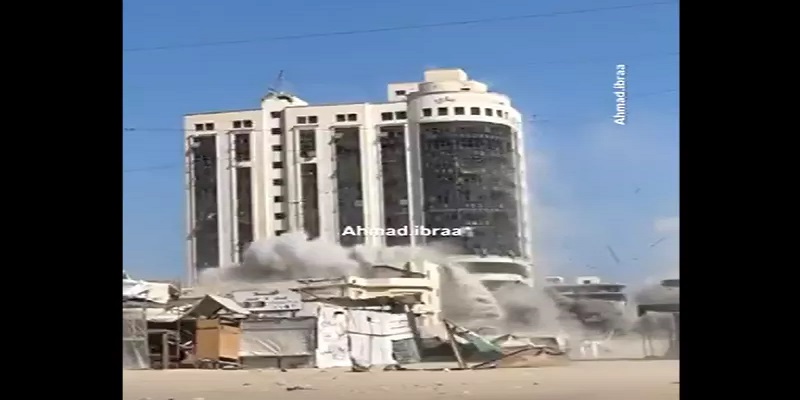 ΒΙΝΤΕΟ: Ο ισραηλινός στρατός ισοπέδωσε ακόμη ένα πολυώροφο κτίριο στη Γάζα ΒΙΝΤΕΟ: Ο ισραηλινός στρατός ισοπέδωσε ακόμη ένα πολυώροφο κτίριο στη Γάζα