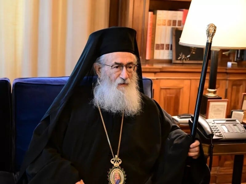 Μονή Σινά: Παραιτήθηκε κι επίσημα ο Αρχιεπίσκοπος Δαμιανός μετά από 52 χρόνια