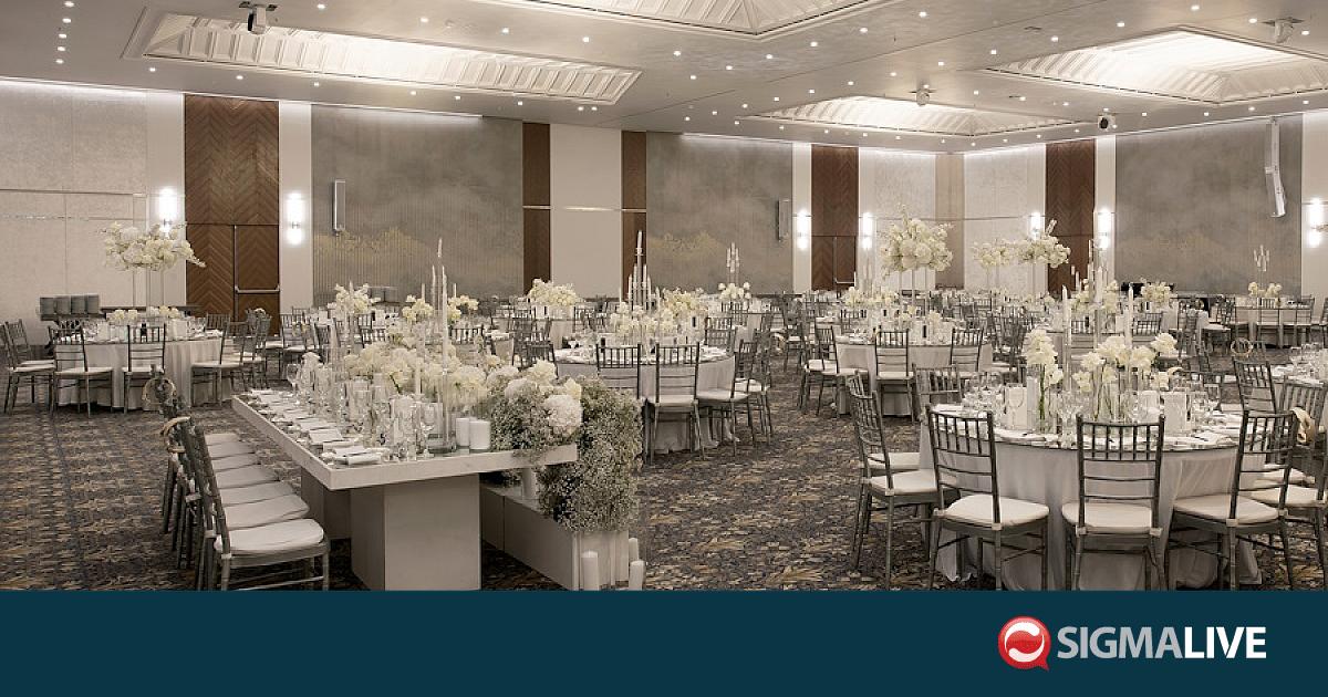 Η αίθουσα εκδηλώσεων Ledra Ball Room, Hilton Nicosia, επέστρεψε ανακαινισμένη!