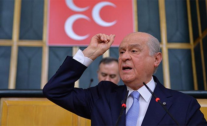 Μπαχτσελί: Αν πέσει η Ιερουσαλήμ, θα καεί η Κωνσταντινούπολη