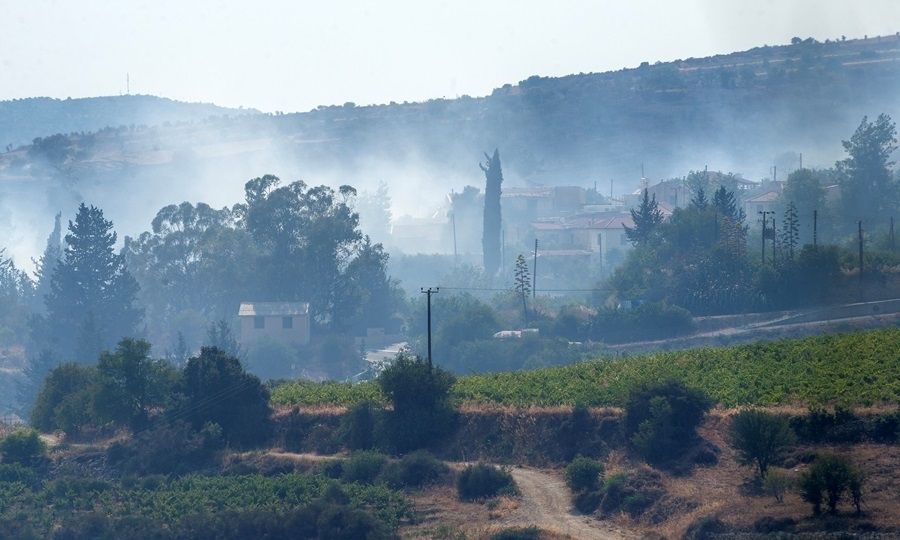 Από θαύμα γλύτωσε κατασκήνωση στη Λόφου-Ανησυχίες Πυροσβεστικής και Τμ.Δασων