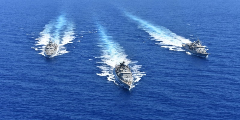 Πραγματοποιήθηκε η αεροναυτική άσκηση Κύπρου-Ελλάδας-Γαλλίας-Ιταλίας «EUNOMIA»