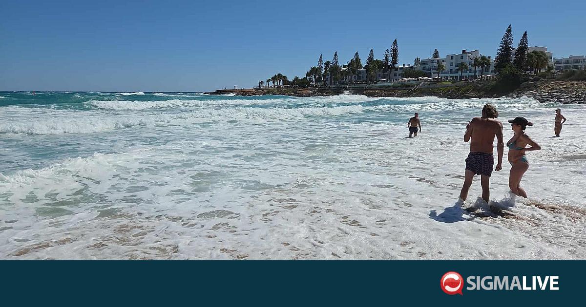 Ισχυροί άνεμοι στον Πρωταρά – Κόκκινες σημαίες σε παραλίες (ΦΩΤΟ&ΒΙΝΤΕΟ)