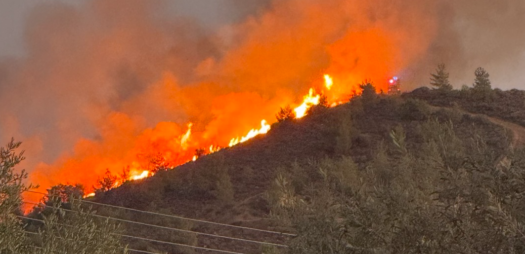 Υπό πλήρη έλεγχο η φωτιά στην Αγ.Βαρβάρα