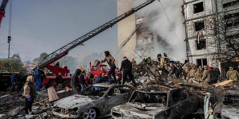 Ρωσία: Δυο νεκροί από ουκρανική επίθεση στην πόλη Νοβοροσίσκ