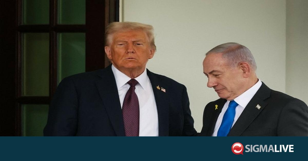 Ο Τραμπ ευχαρίστησε τον Νετανιάχου επειδή αποδέχτηκε το σχέδιο του για ...