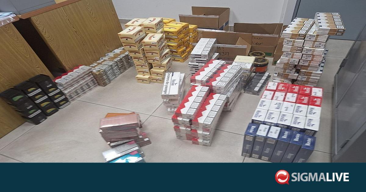 «Καμπάνες» χιλιάδων ευρώ σε δύο Τ/κ για παράνομα καπνικά στην Ορόκλινη (pics)