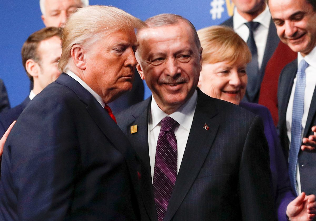 Τηλεφωνική συνομιλία Ερντογάν – Τραμπ για Γάζα και F-35