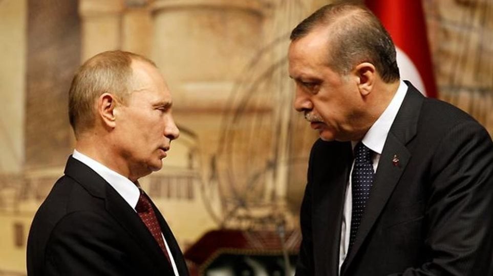 Τουρκία: Τηλεφωνική επικοινωνία Ρετζέπ Ταγίπ Ερντογάν με Βλαντίμιρ Πούτιν