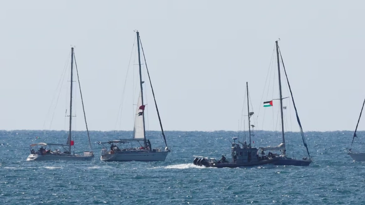 «Τουλάχιστον τρία» σκάφη νέου στόλου για τη Γάζα αναχαιτίστηκαν από Ισραήλ