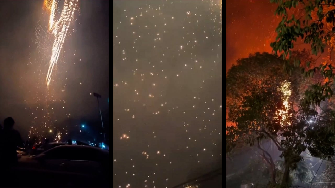 Χάος σε drone show στην Κίνα: Έπεφταν φλεγόμενα πάνω στο κοινό (ΒΙΝΤΕΟ) Χάος σε drone show στην Κίνα: Έπεφταν φλεγόμενα πάνω στο κοινό (ΒΙΝΤΕΟ)