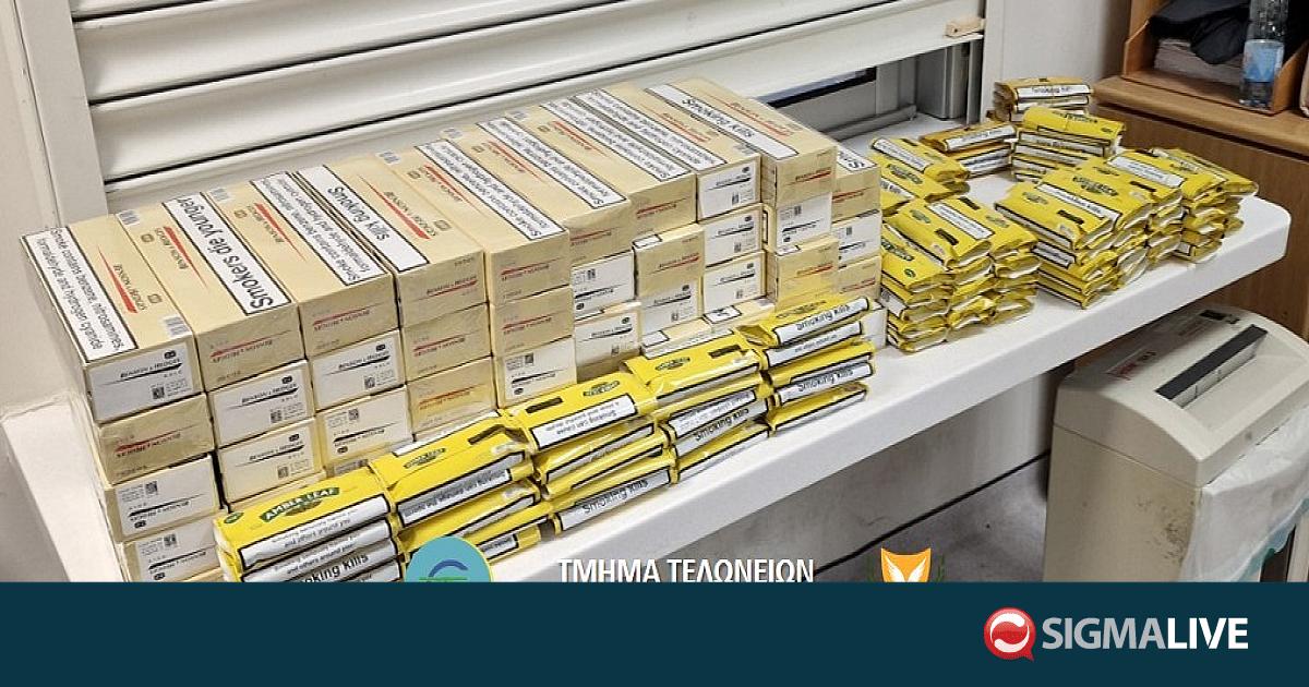 Δύο Τ/κ αναχωρούσαν από Λάρνακα φορτωμένοι παράνομα τσιγάρα (pics) Δύο Τ/κ αναχωρούσαν από Λάρνακα φορτωμένοι παράνομα τσιγάρα (pics)