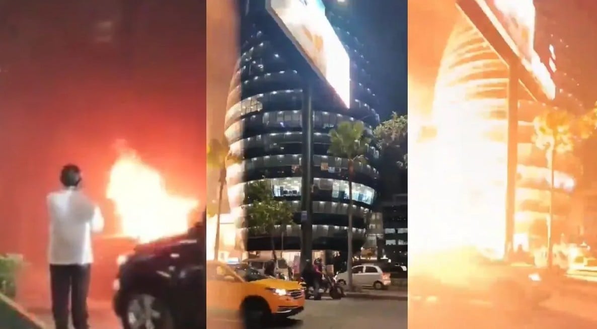 Ισημερινός: Νεκρός, τραυματίες εξαιτίας έκρηξης οχήματος (ΒΙΝΤΕΟ) Ισημερινός: Νεκρός, τραυματίες εξαιτίας έκρηξης οχήματος (ΒΙΝΤΕΟ)