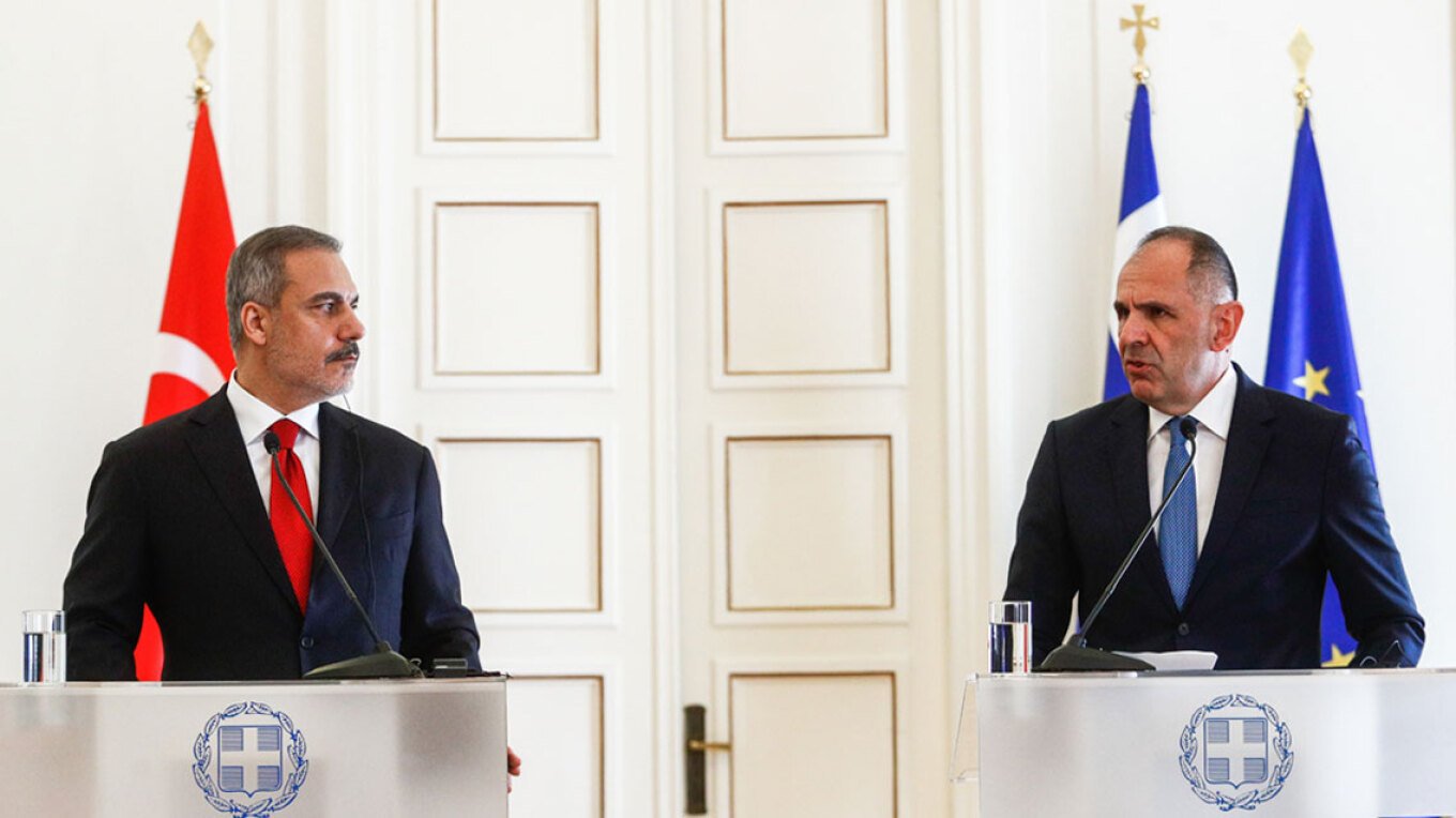 Γεραπετρίτης σε Φιντάν για SAFE:«Καμία συζήτηση σε θέματα εθνικού συμφέροντος» Γεραπετρίτης σε Φιντάν για SAFE:«Καμία συζήτηση σε θέματα εθνικού συμφέροντος»